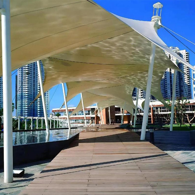 莲花县膜结构景观棚