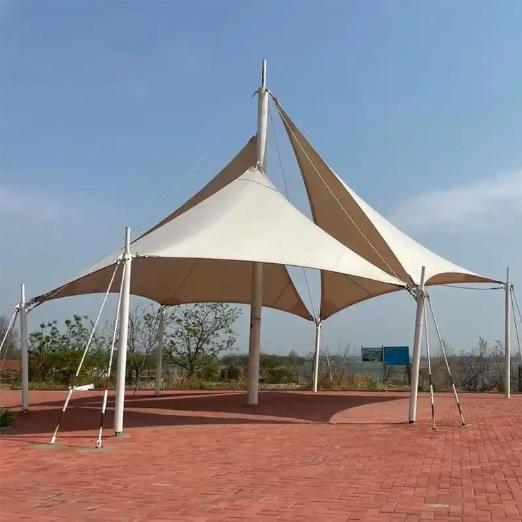 莲花县膜结构景观棚